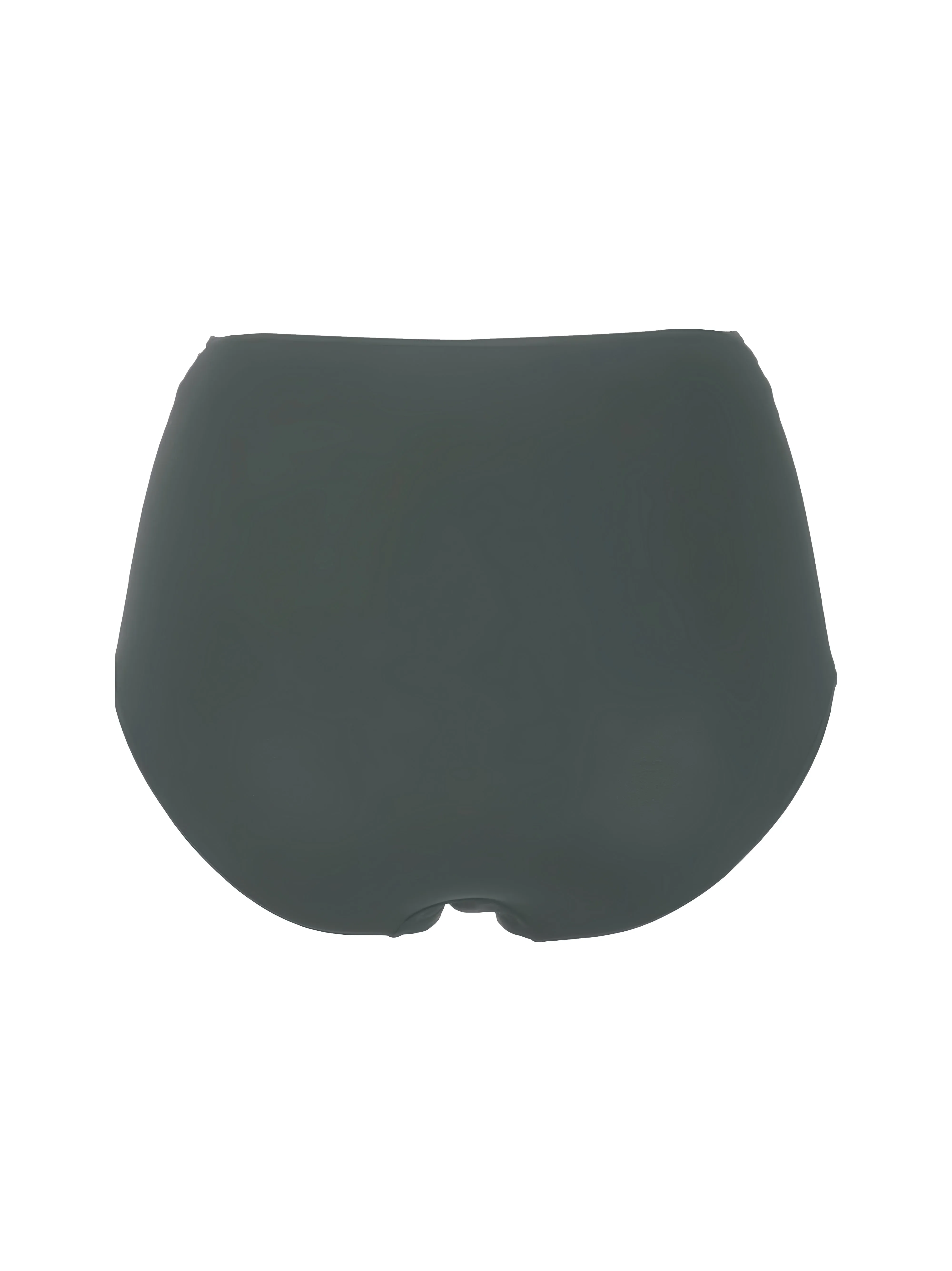 High Waisted Bikini Bottoms in Sage Green