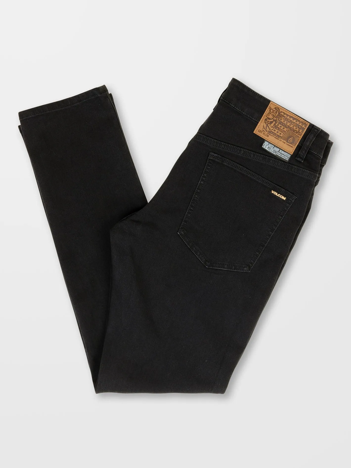Jean Solver Tapered - BLACK OUT