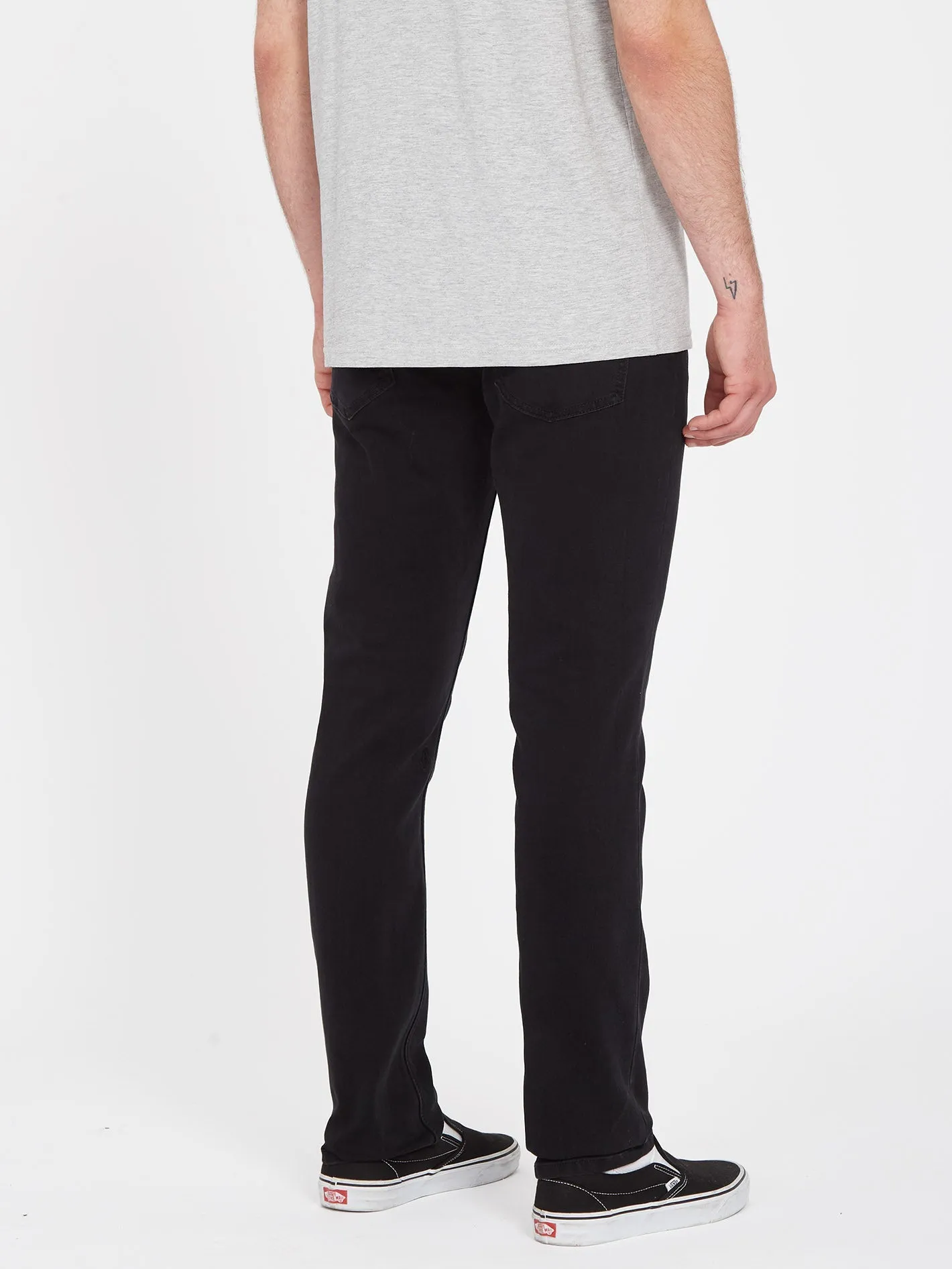 Jean Solver Tapered - BLACK OUT