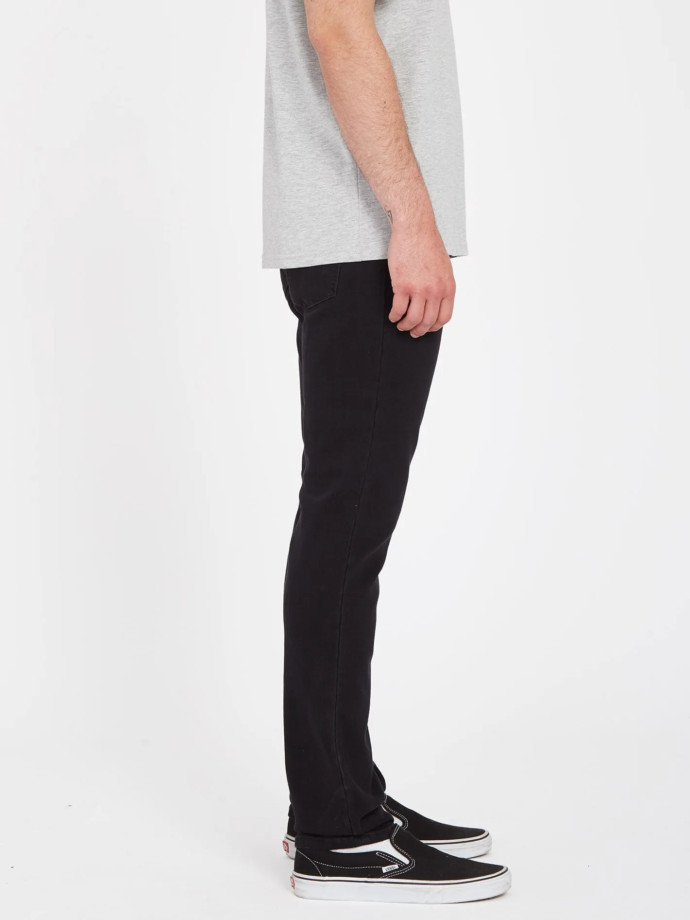 Jean Solver Tapered - BLACK OUT