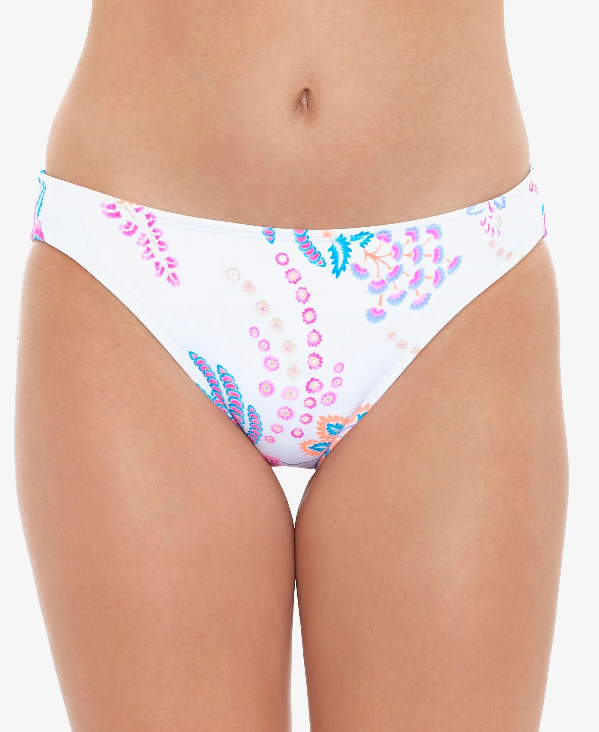 Juniors' Jacobean Hipster Bikini Bottoms