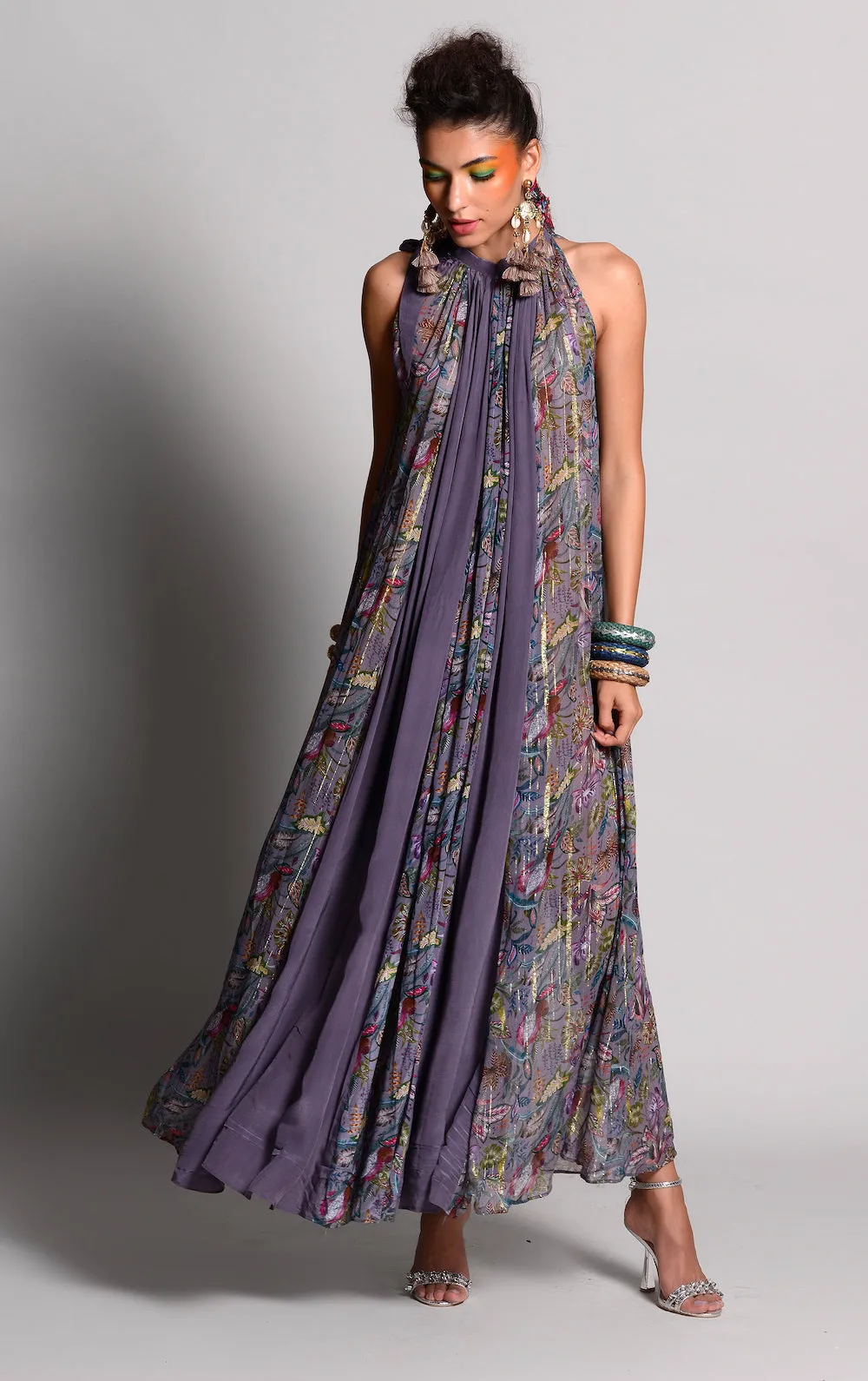 Jupitar Maxi Printed Dress