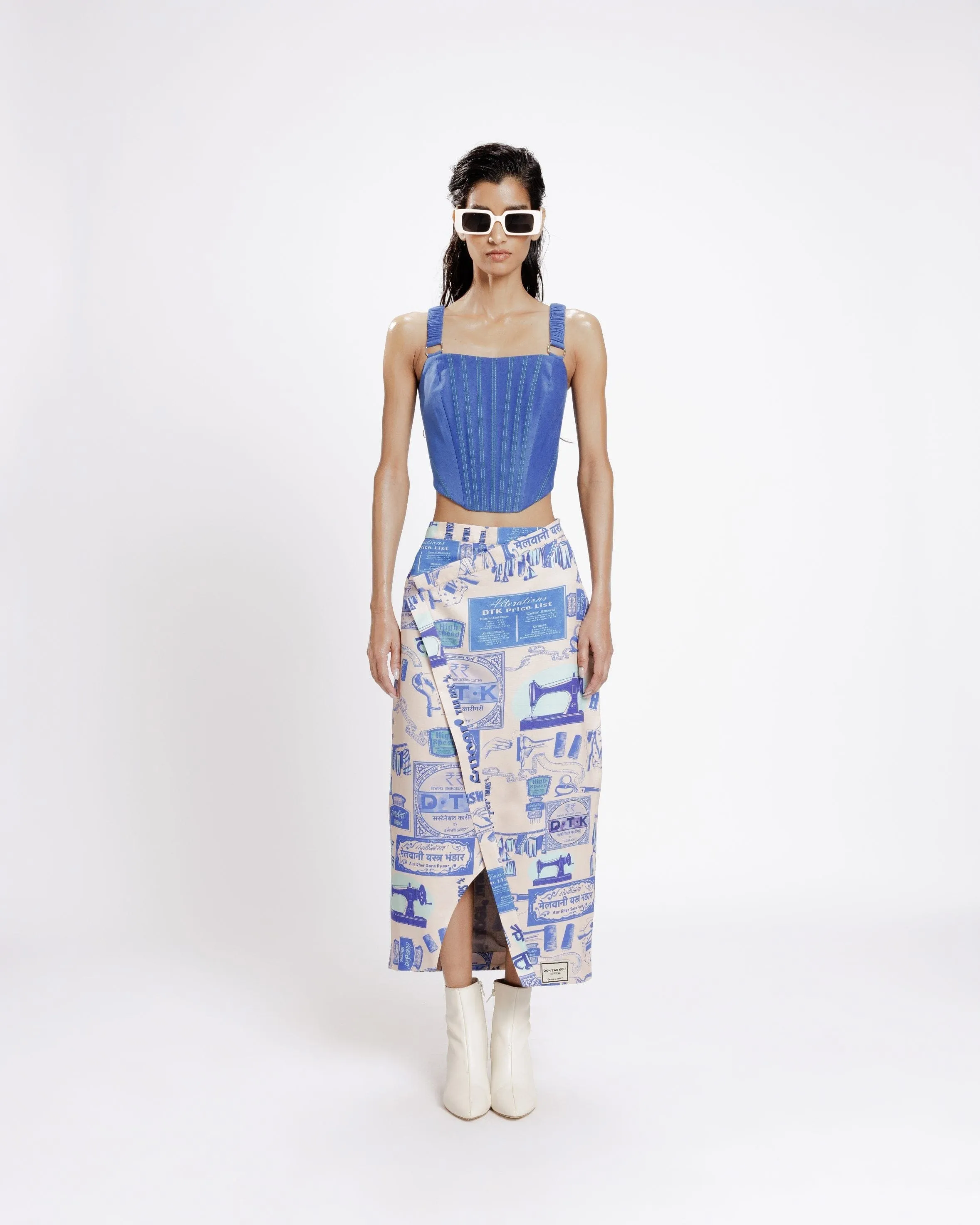 Karkhana Wrap Skirt