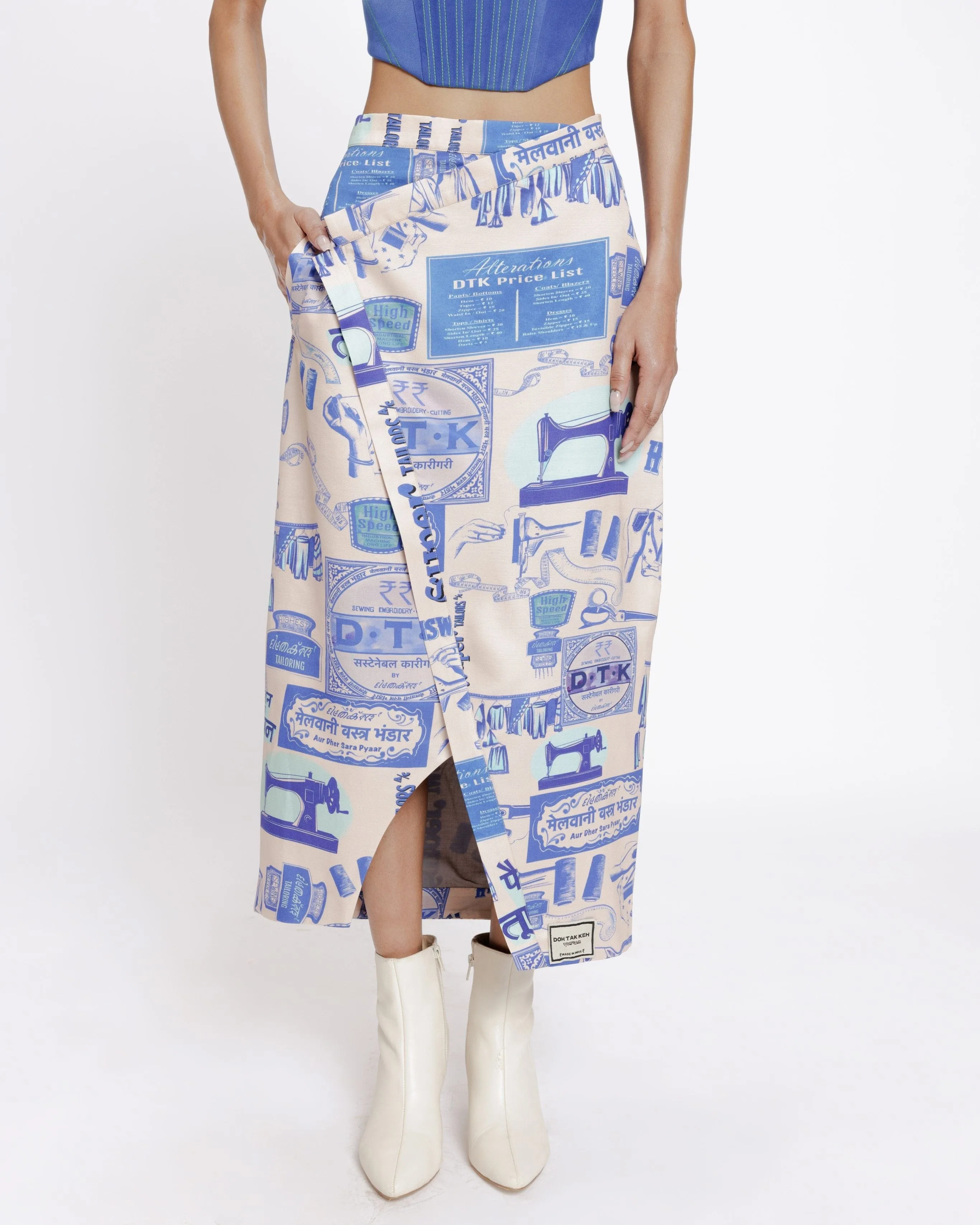 Karkhana Wrap Skirt
