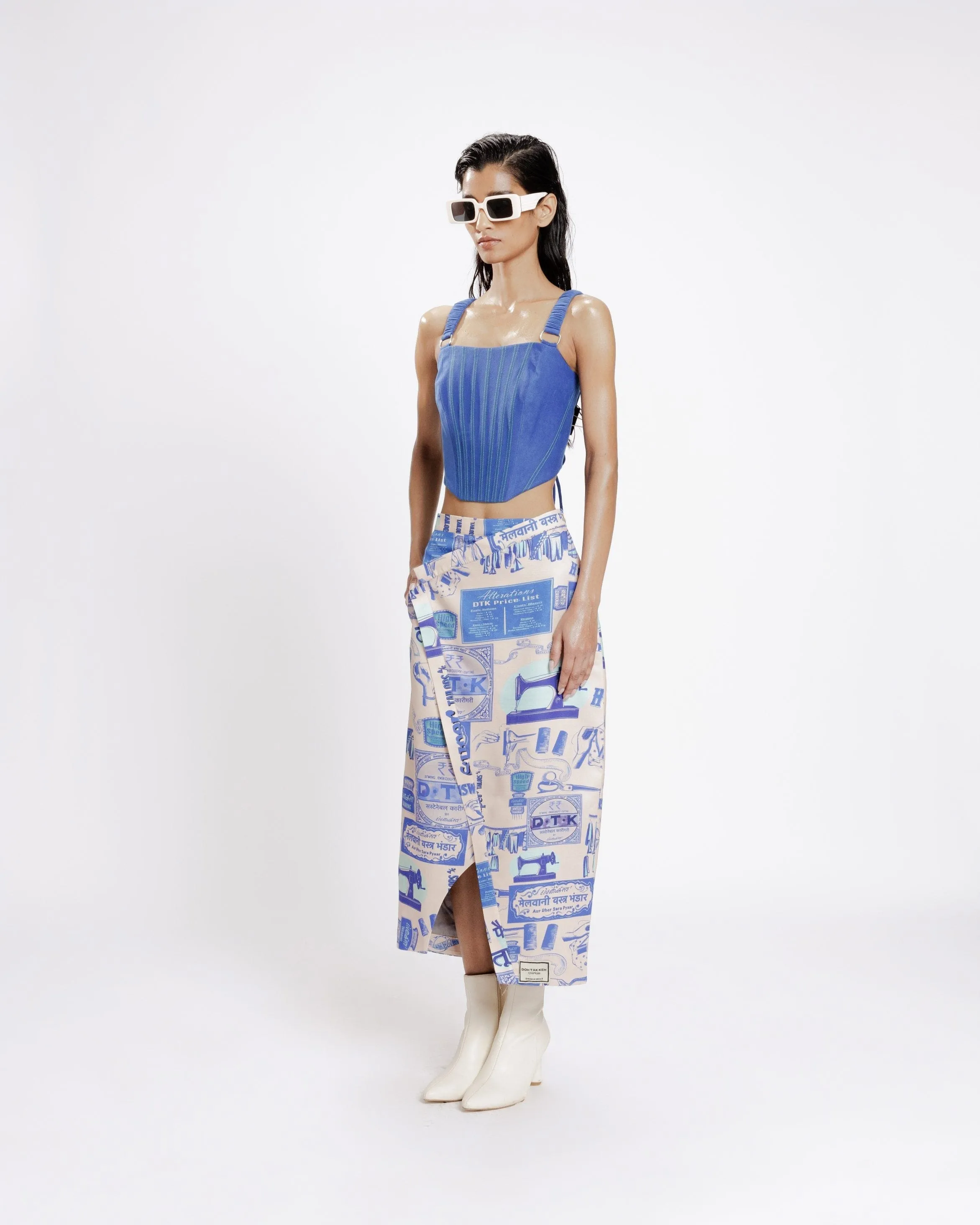 Karkhana Wrap Skirt