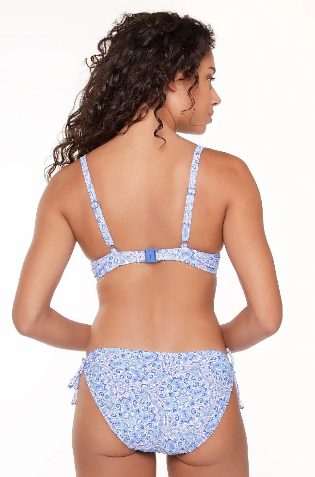 Kate UW Moulded Bikini Set (Blue Paisley)