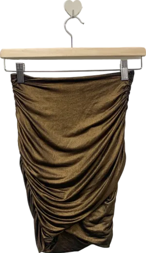 Kookai Brown Draped Skirt Size 1