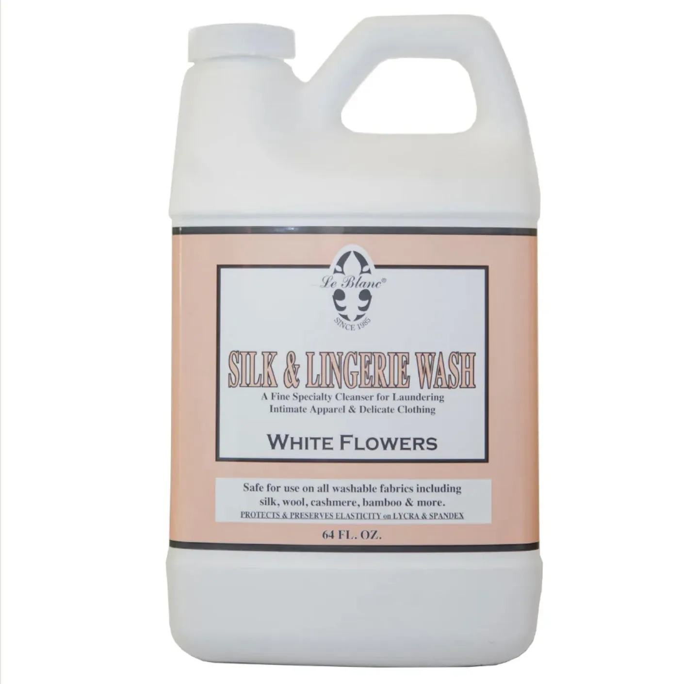 Le Blanc White Flowers Fragrance Silk and Lingerie Wash Laundry Detergent
