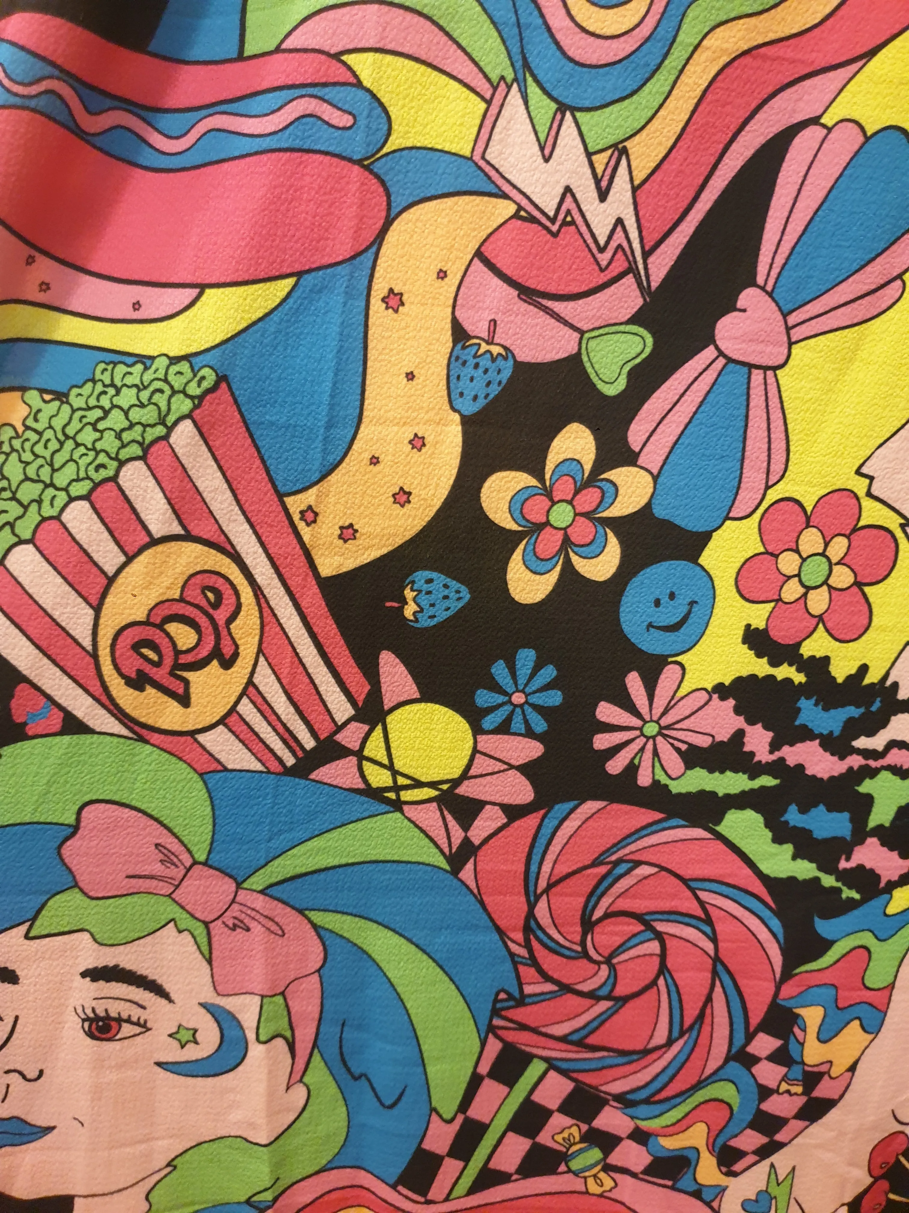 Little Party Dress psychedelic print dress size 10
