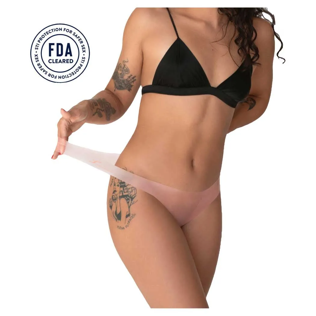 Lorals Protection Bikini - FDA-Cleared Wearable STI Protection - 4 Pack