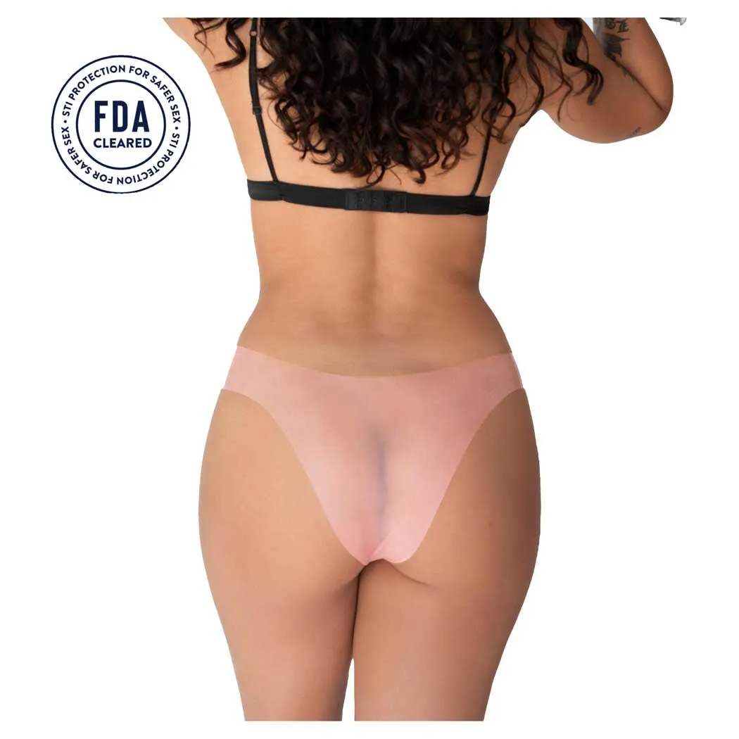 Lorals Protection Bikini - FDA-Cleared Wearable STI Protection - 4 Pack