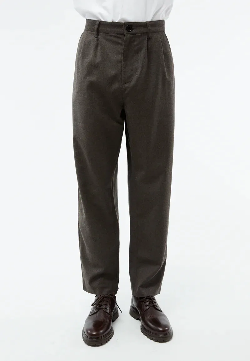 Lorenz wool trousers in grey