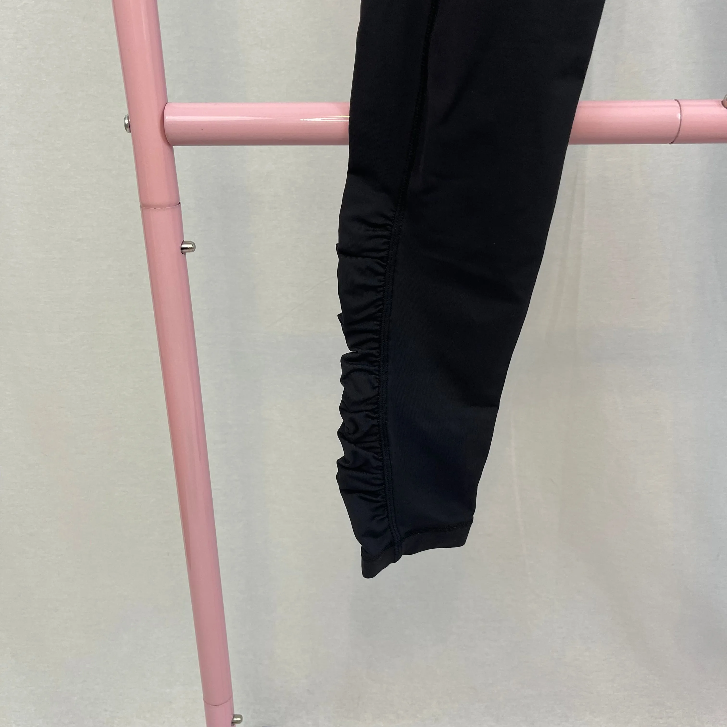 Lululemon Black Ankle Ruched Leggings size 6