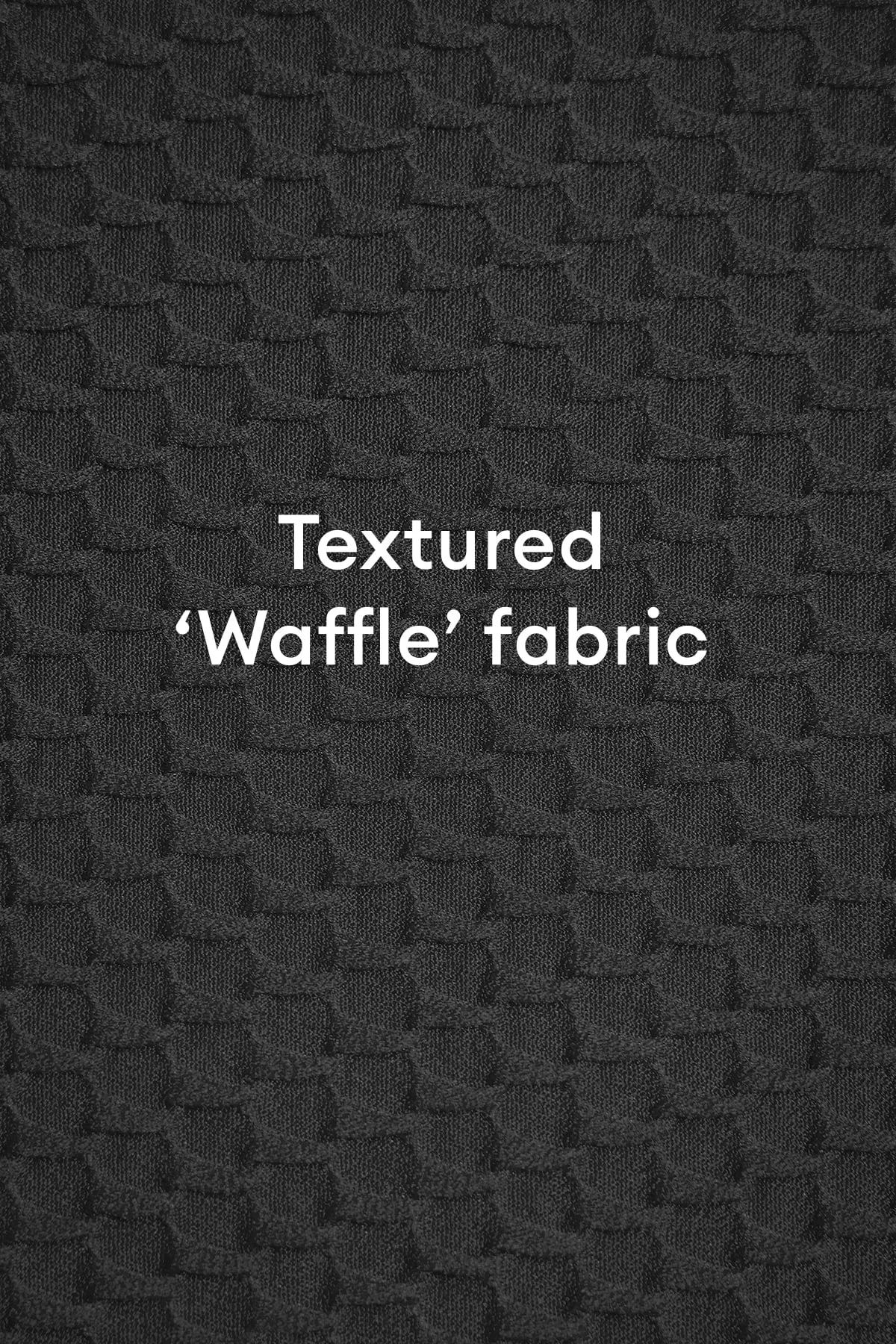 Luna 90s Bottom - Black Waffle