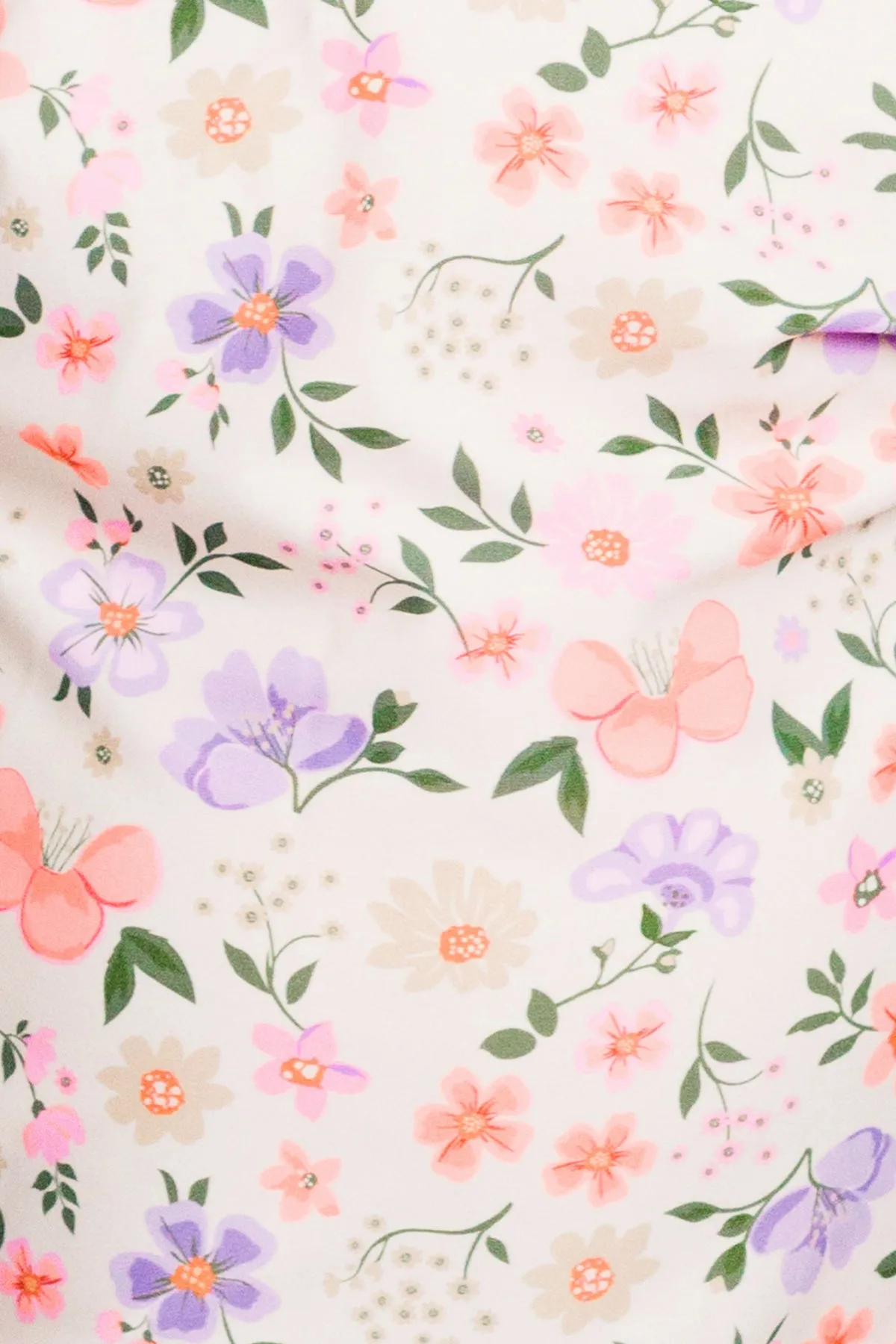 Luna 90s Bottom Final Sale - Daisy Chain Cream