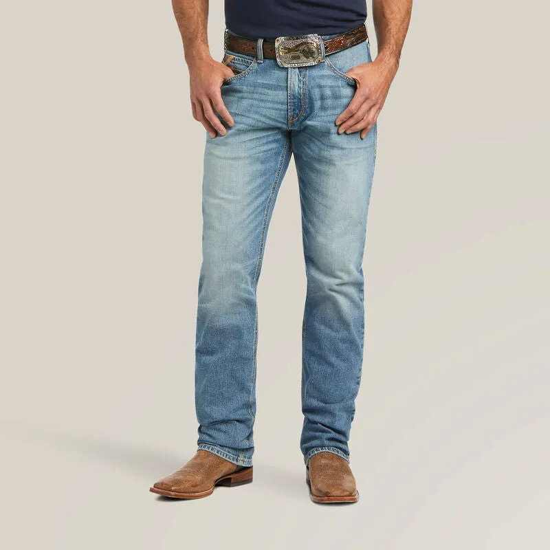 M4 Relaxed Stretch Abel Stackable Men's Straight Leg Jean | 10040751
