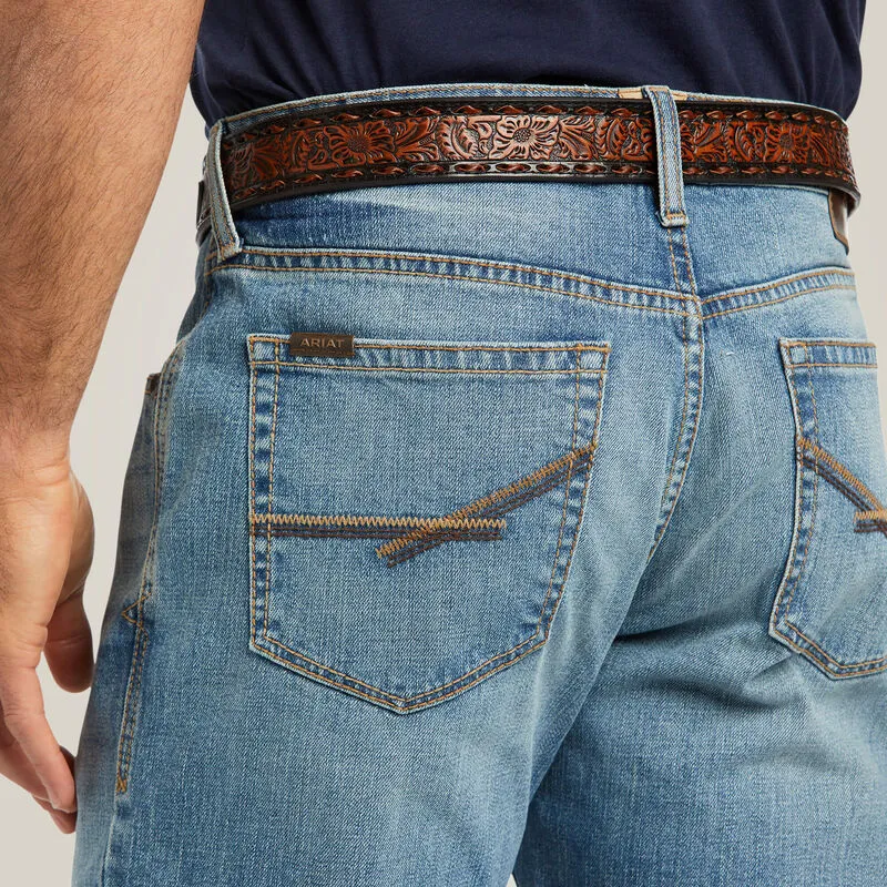 M4 Relaxed Stretch Abel Stackable Men's Straight Leg Jean | 10040751