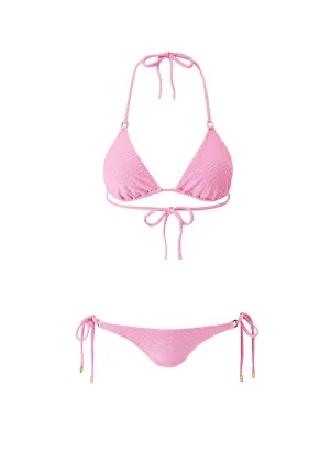 Maine Pink Zigzag Bikini