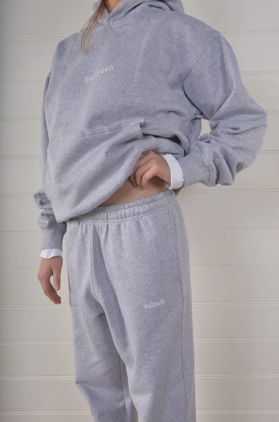 Marle Grey Track Pant - Unisex