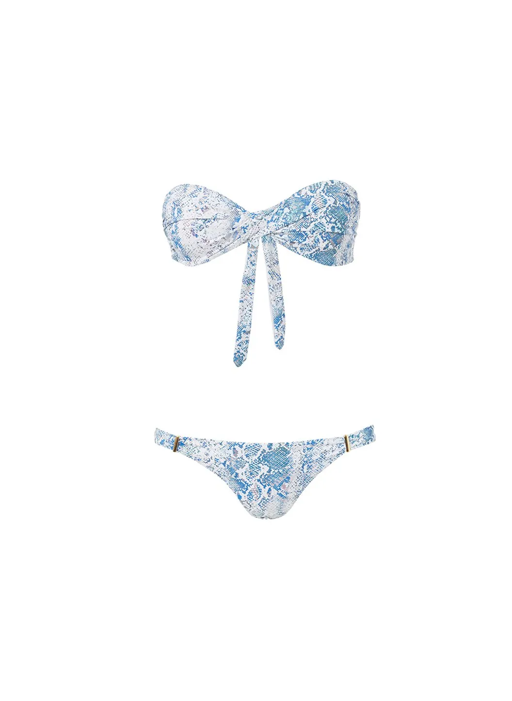 Martinique Serpente Bandeau Padded Twist Bikini