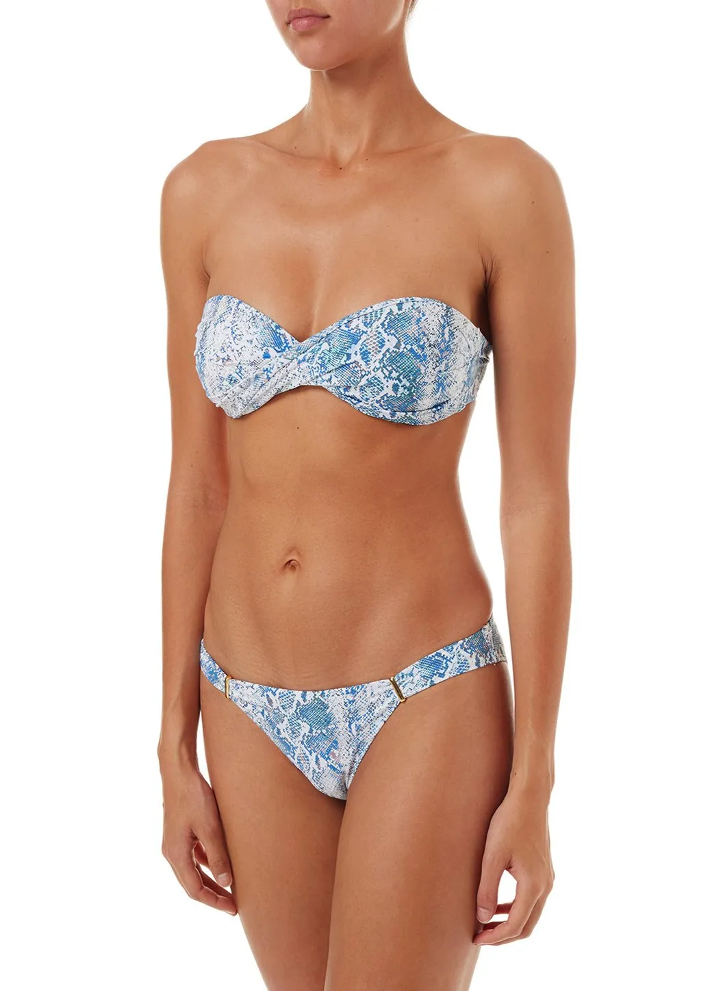 Martinique Serpente Bandeau Padded Twist Bikini