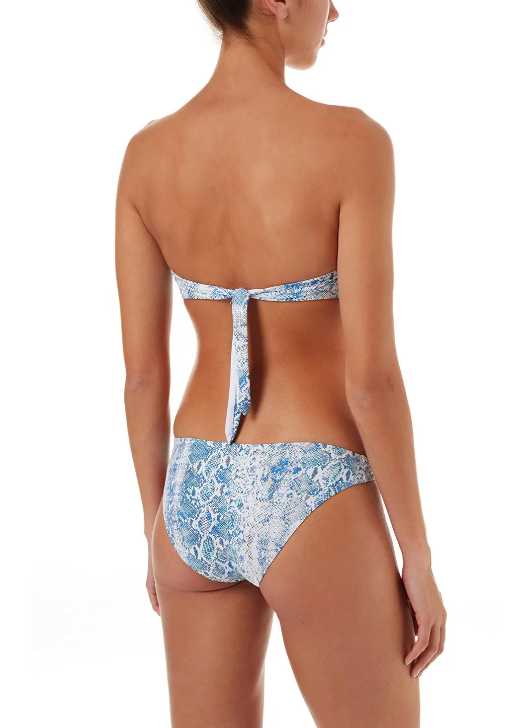 Martinique Serpente Bandeau Padded Twist Bikini
