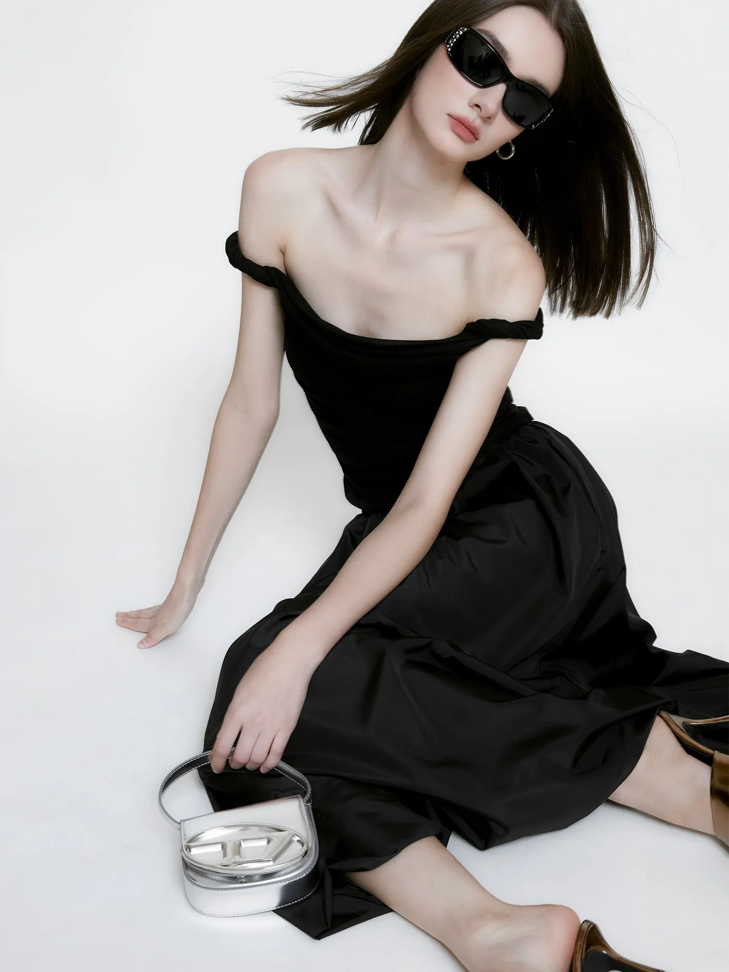 Maxi Balloon Skirt