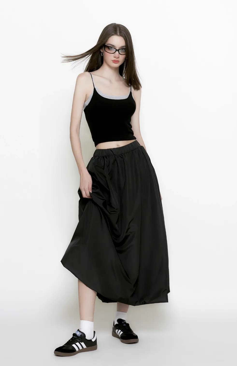 Maxi Balloon Skirt