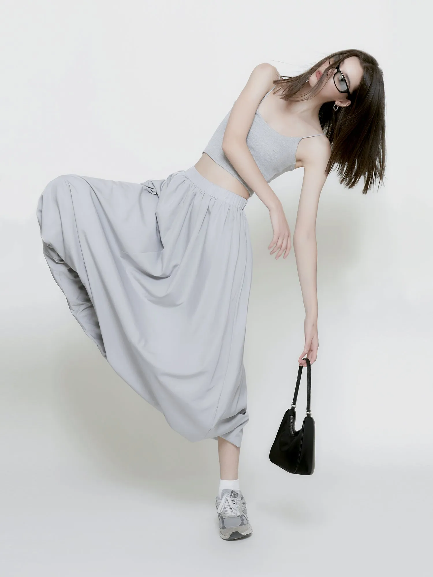 Maxi Balloon Skirt