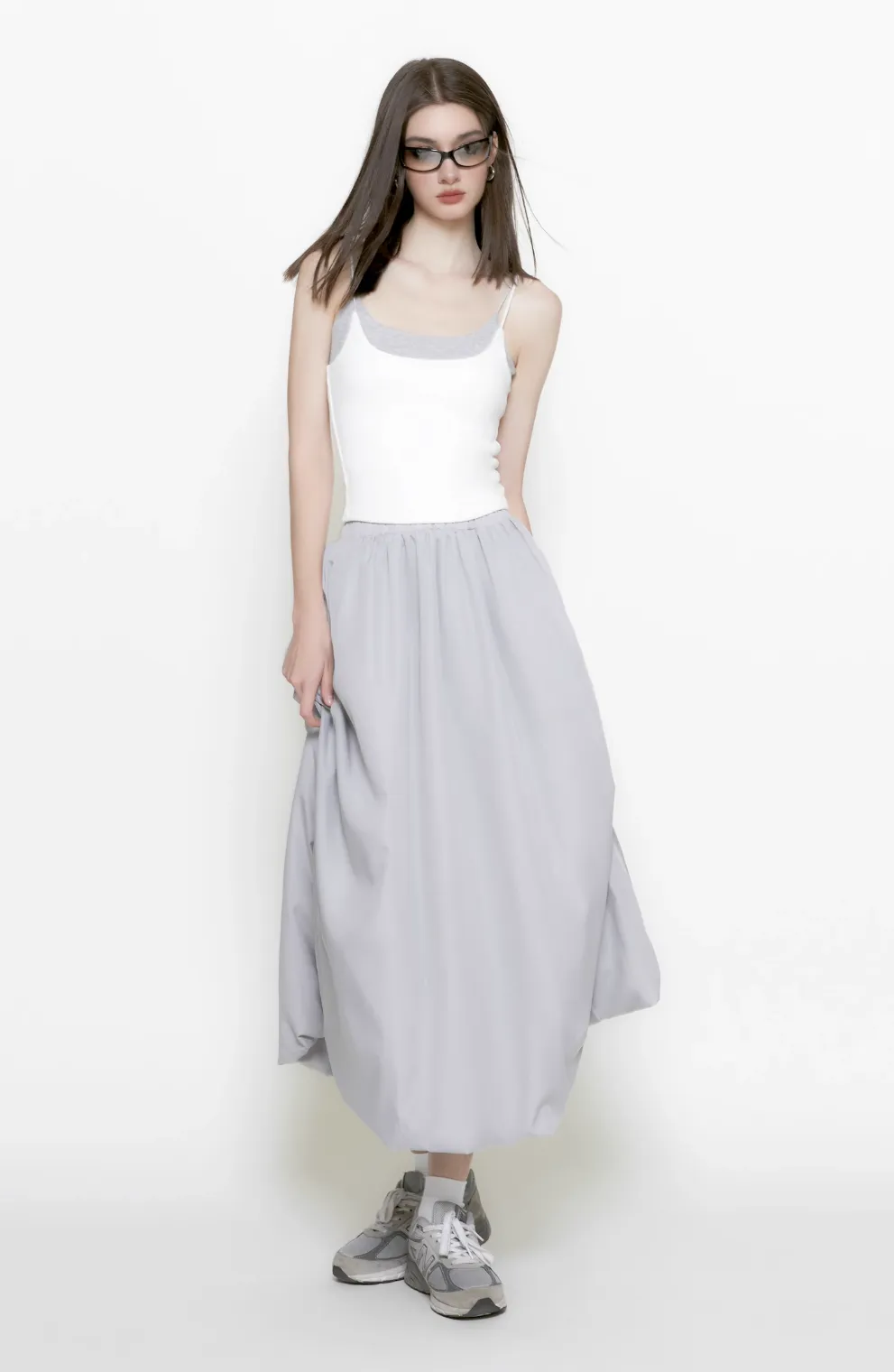 Maxi Balloon Skirt