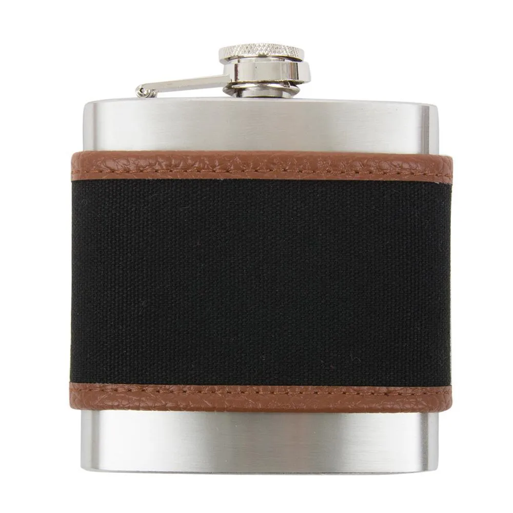 Men's Canvas Flask