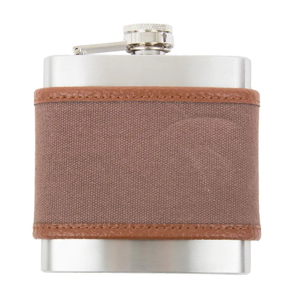 Men's Canvas Flask