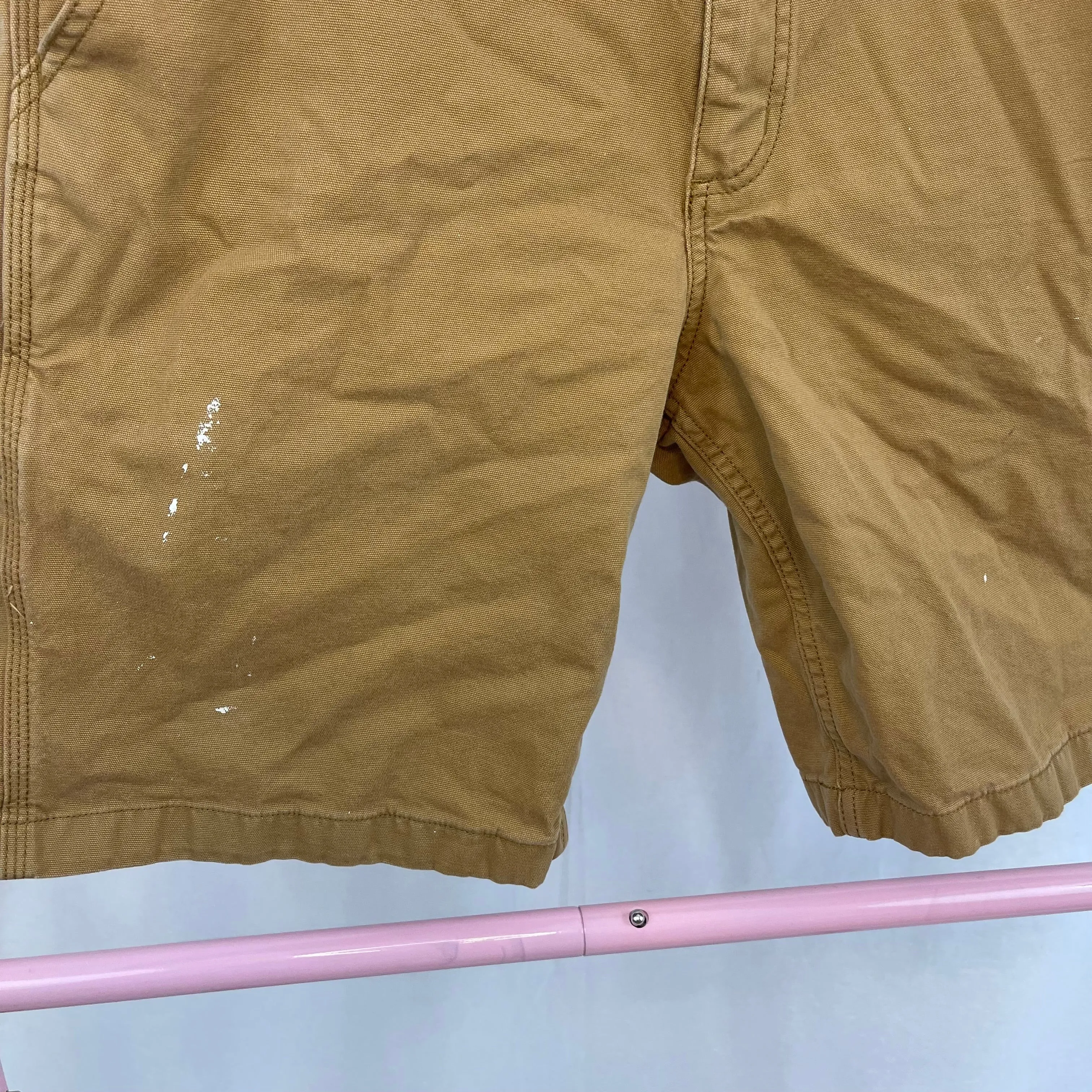 Men's Carhartt Khaki Cargo Shorts size 34