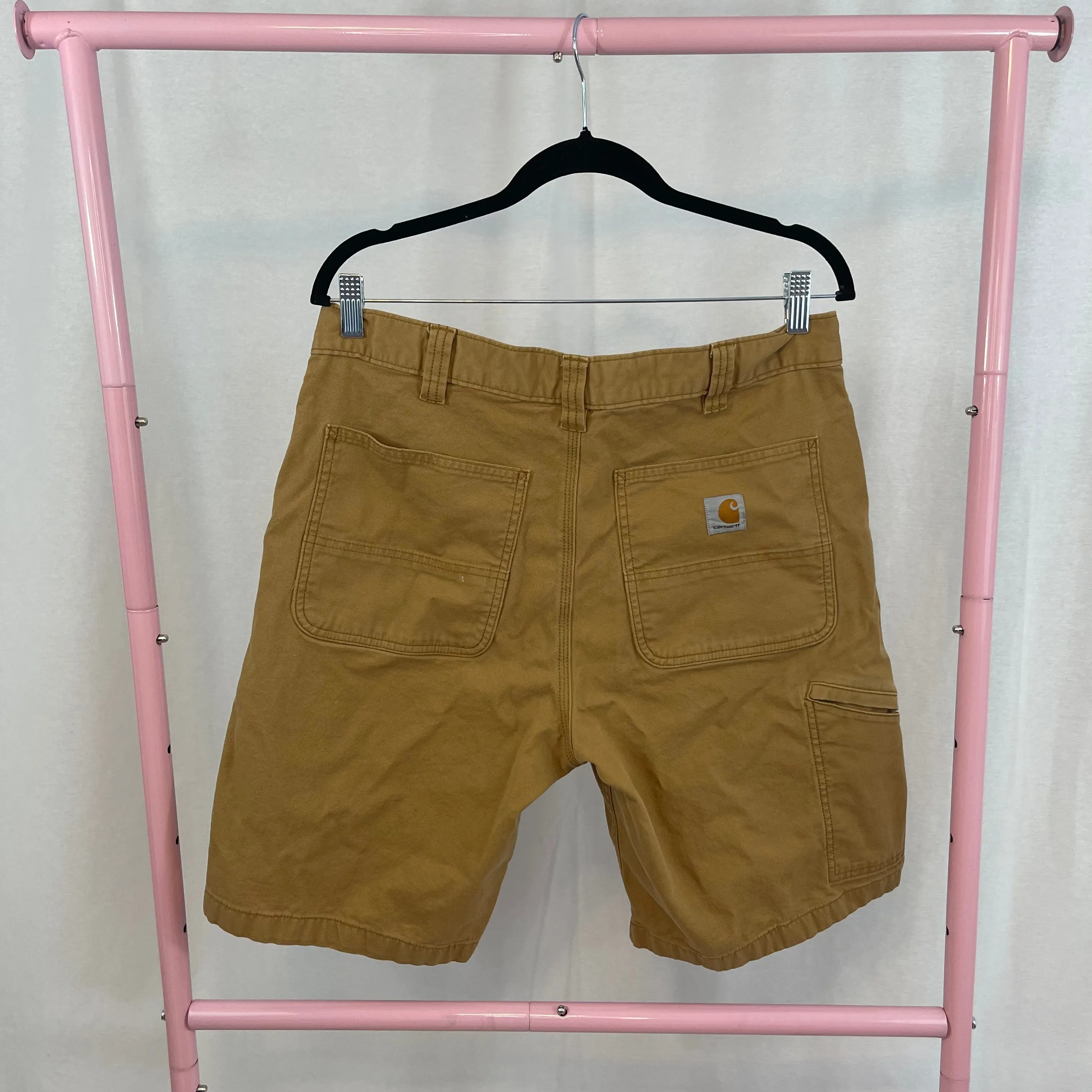 Men's Carhartt Khaki Cargo Shorts size 34