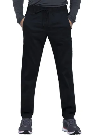 Mid Rise Tapered Leg Drawstring Pant
