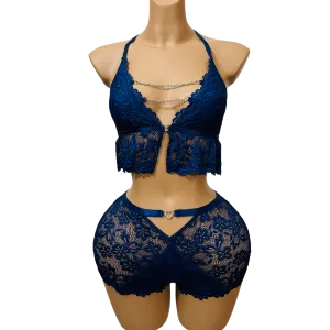 Midnight Blue Bikini – Effortless Elegance