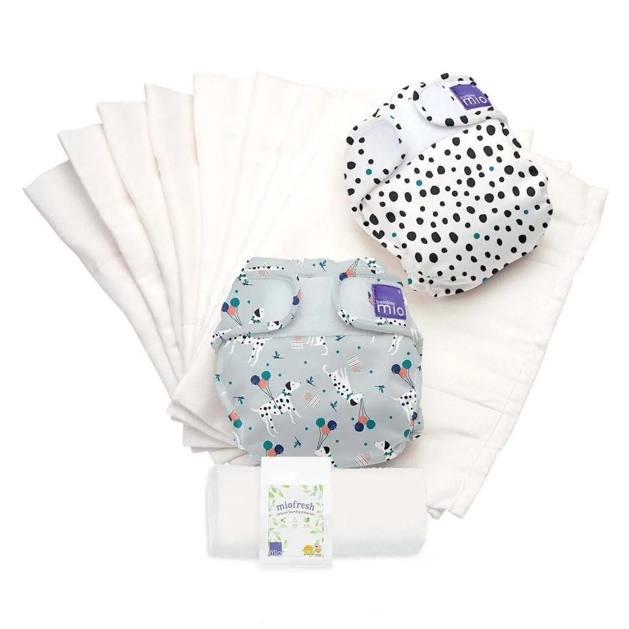 Mioduo Reusable Nappy Set Pet Party