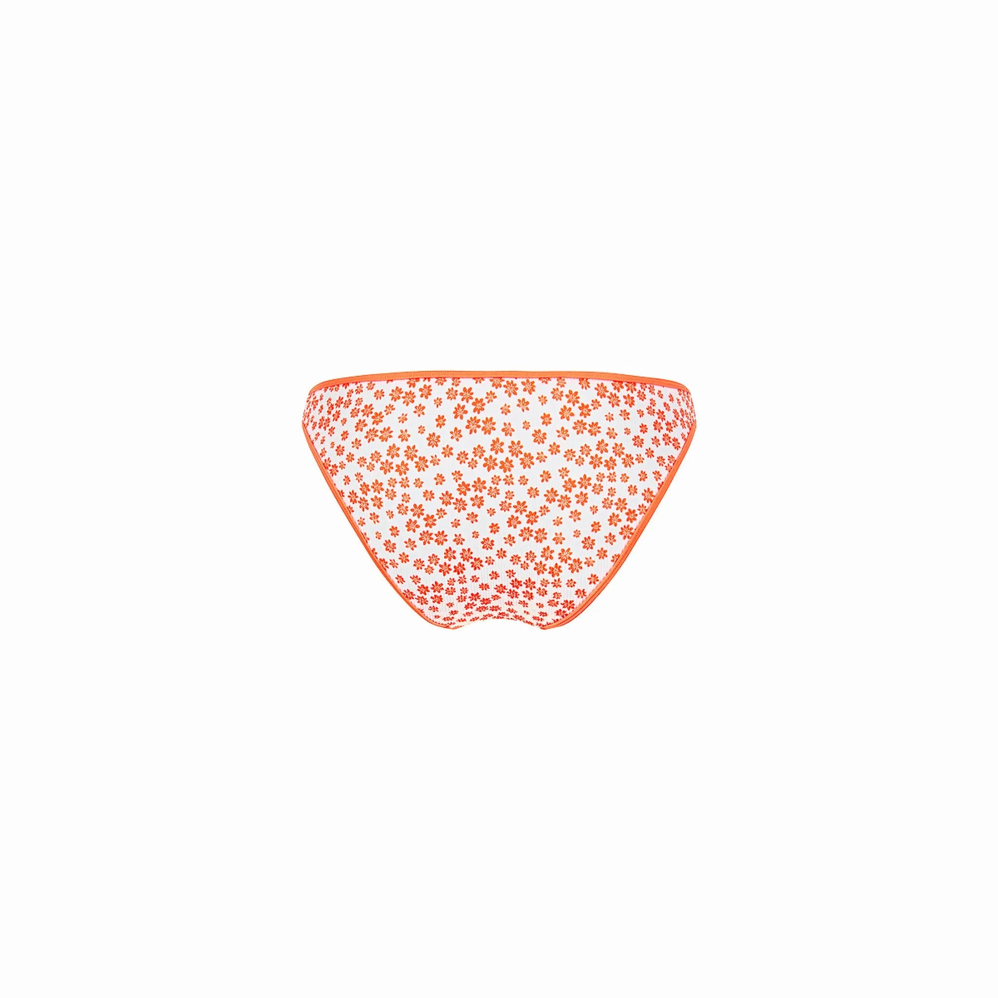 Modest Bind Full Coverage Bikini Bottom - Orange Fantasy