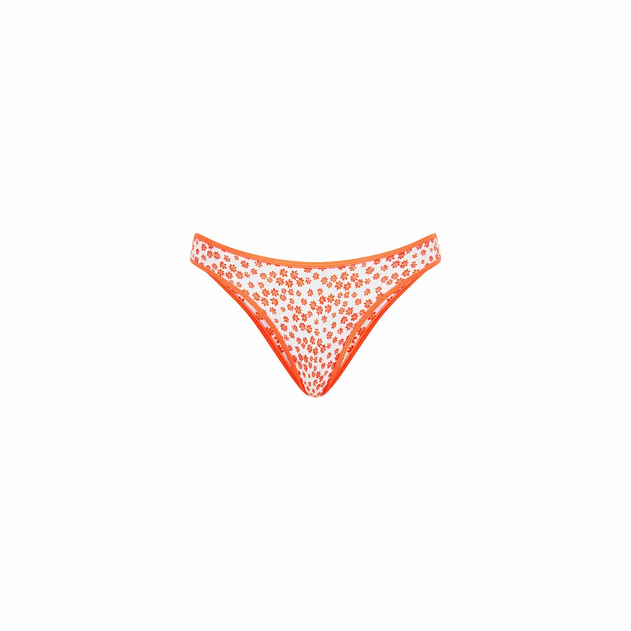 Modest Bind Full Coverage Bikini Bottom - Orange Fantasy
