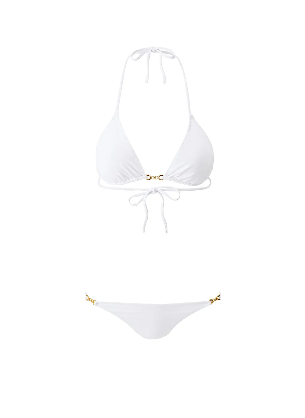 Monza White Bikini