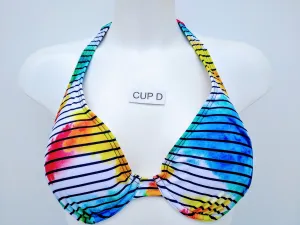 Multi Stripes halter cup D