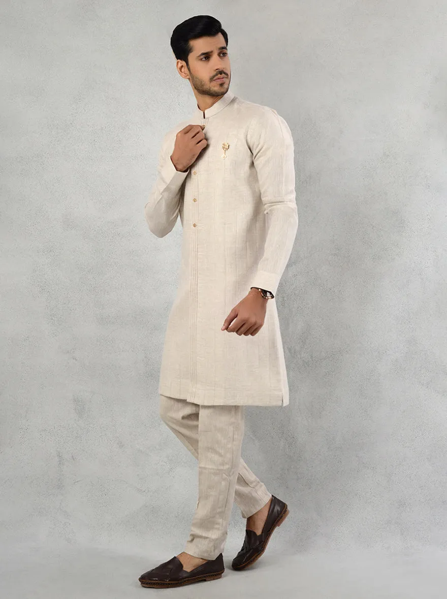 Natural Beige Kurta Pajama | TULA