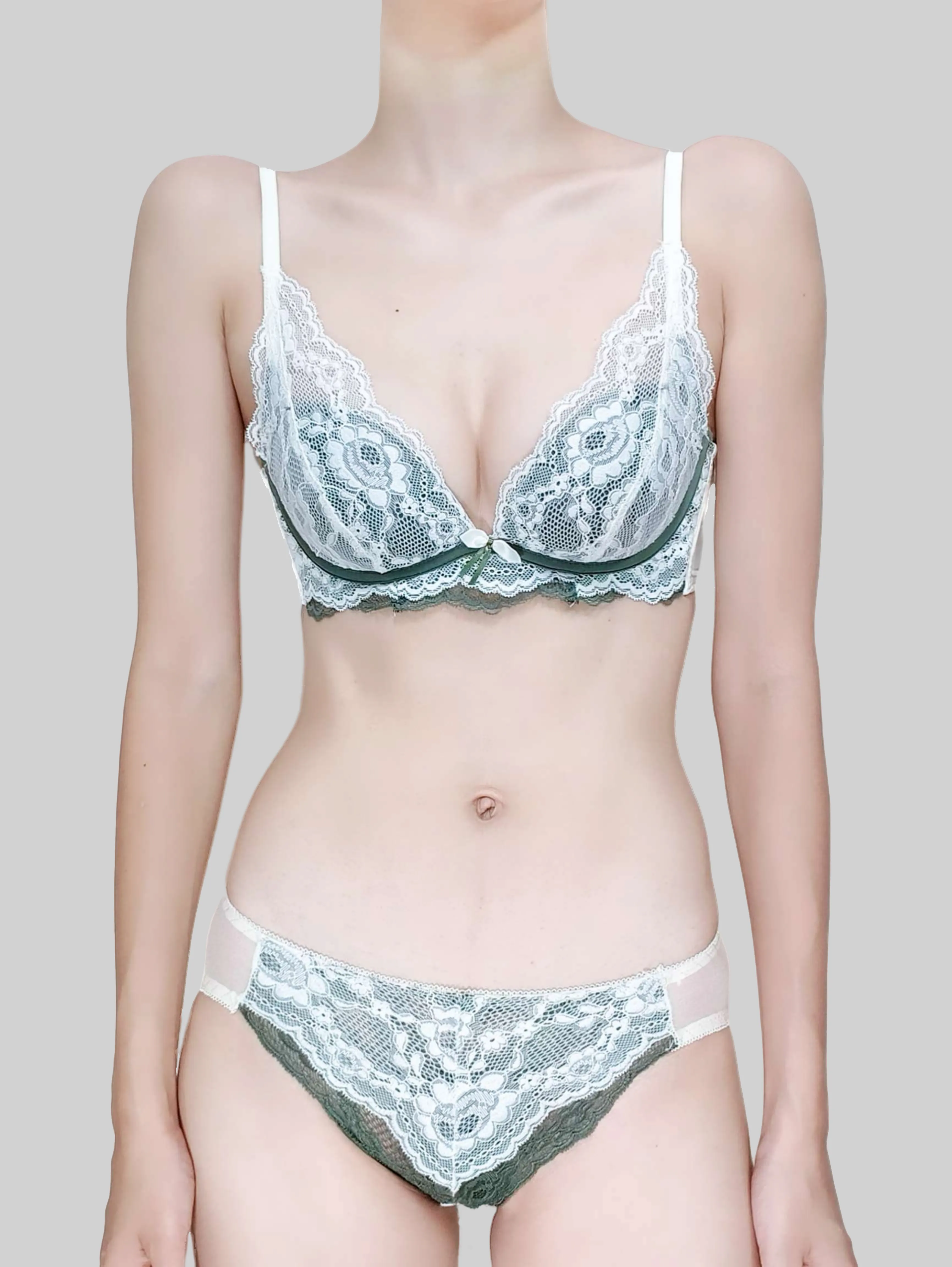 Natural Latex Wire-Free Push-Up Bra