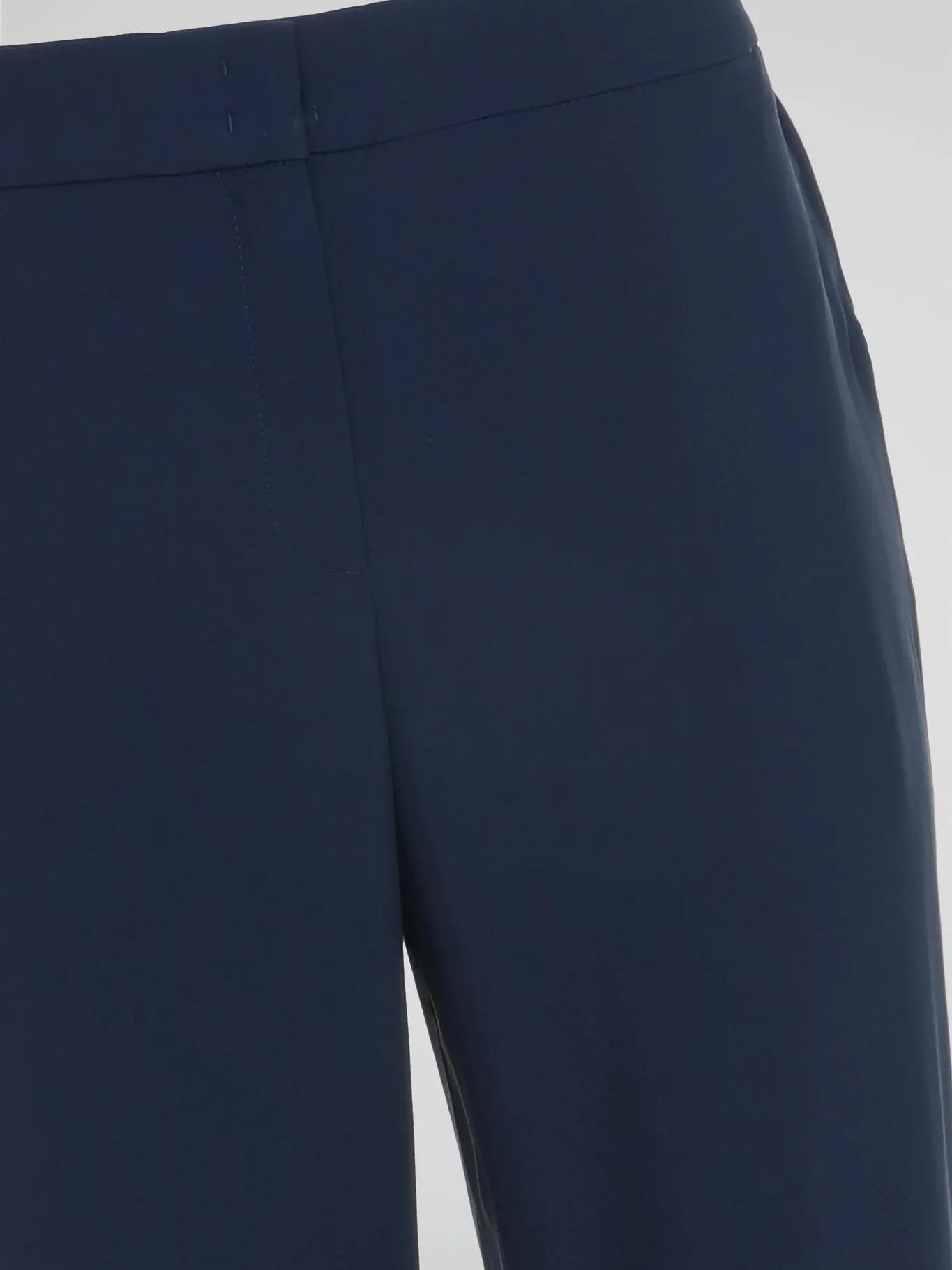 Navy Flared Trousers
