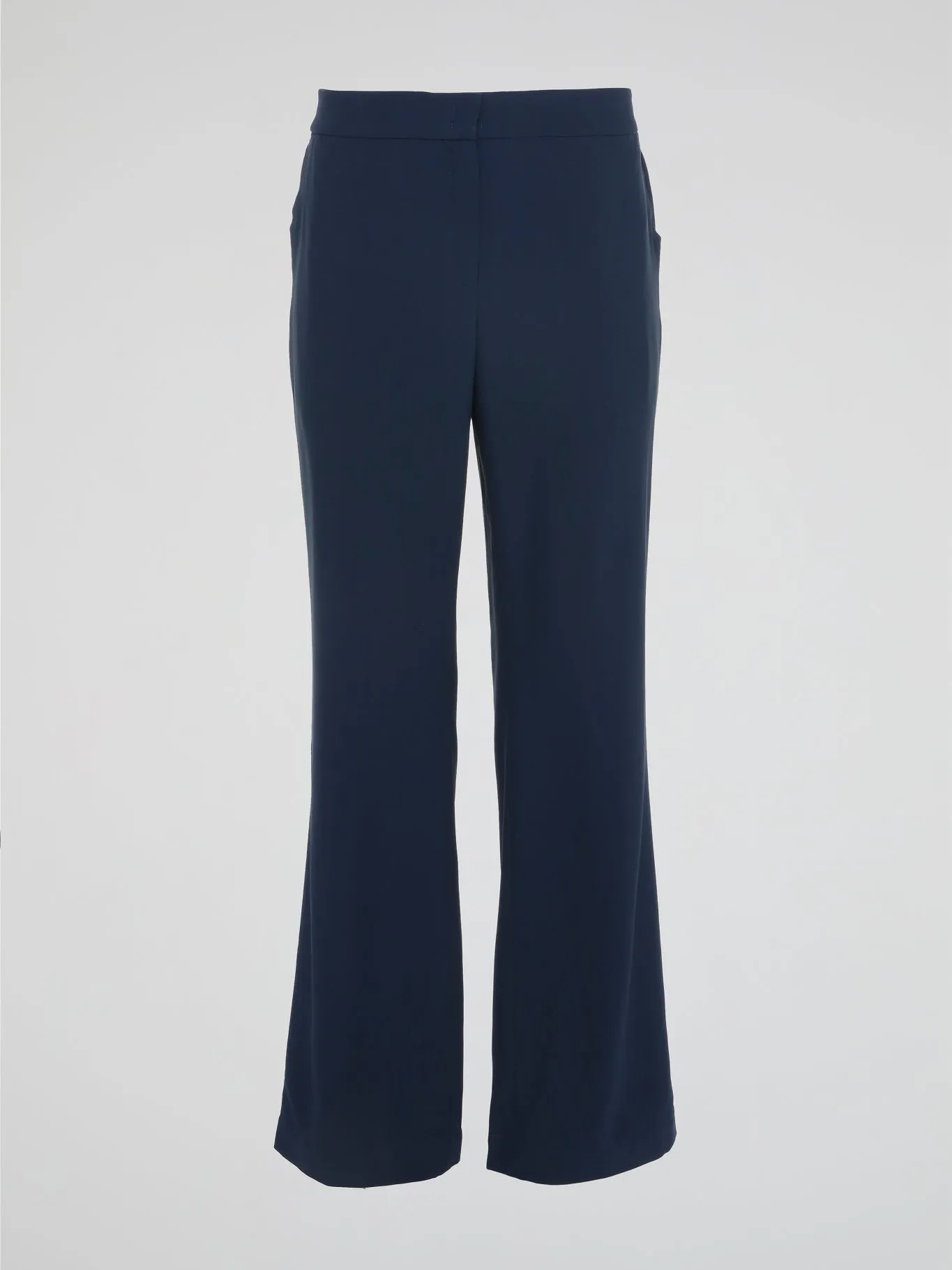 Navy Flared Trousers