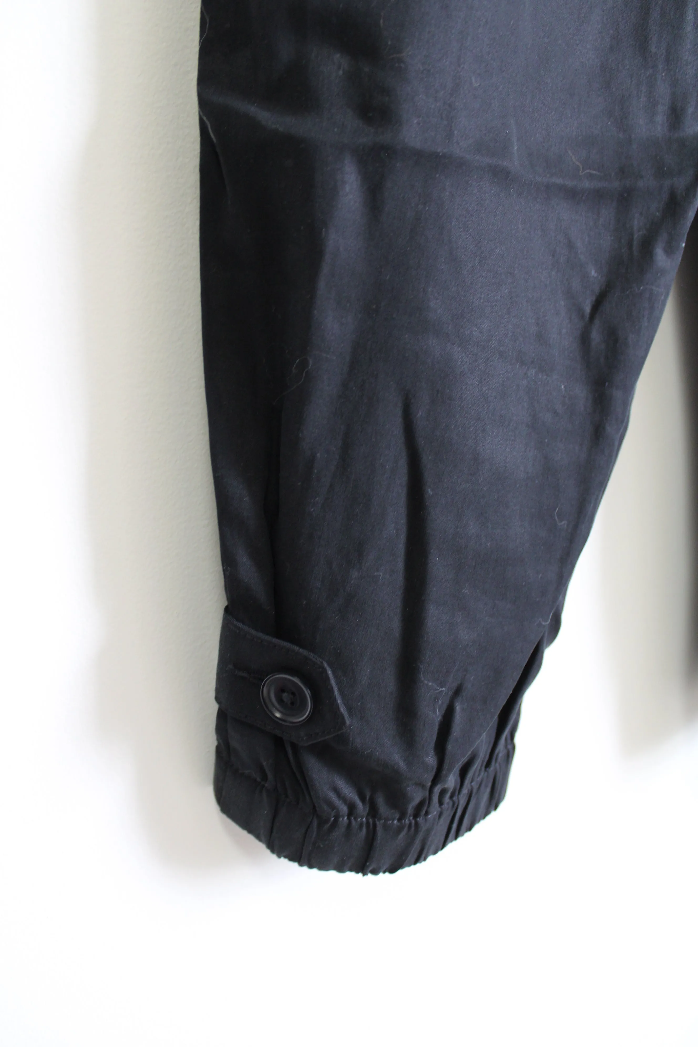 NEW Banana Republic Black Paperbag Pant | 4 Petite