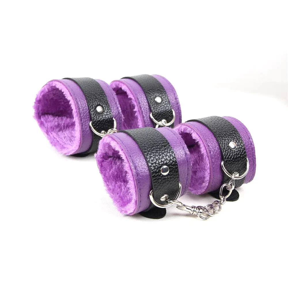 New Red & Purple Leather Bondage Adult Sexy Toys Sm Sexy Product