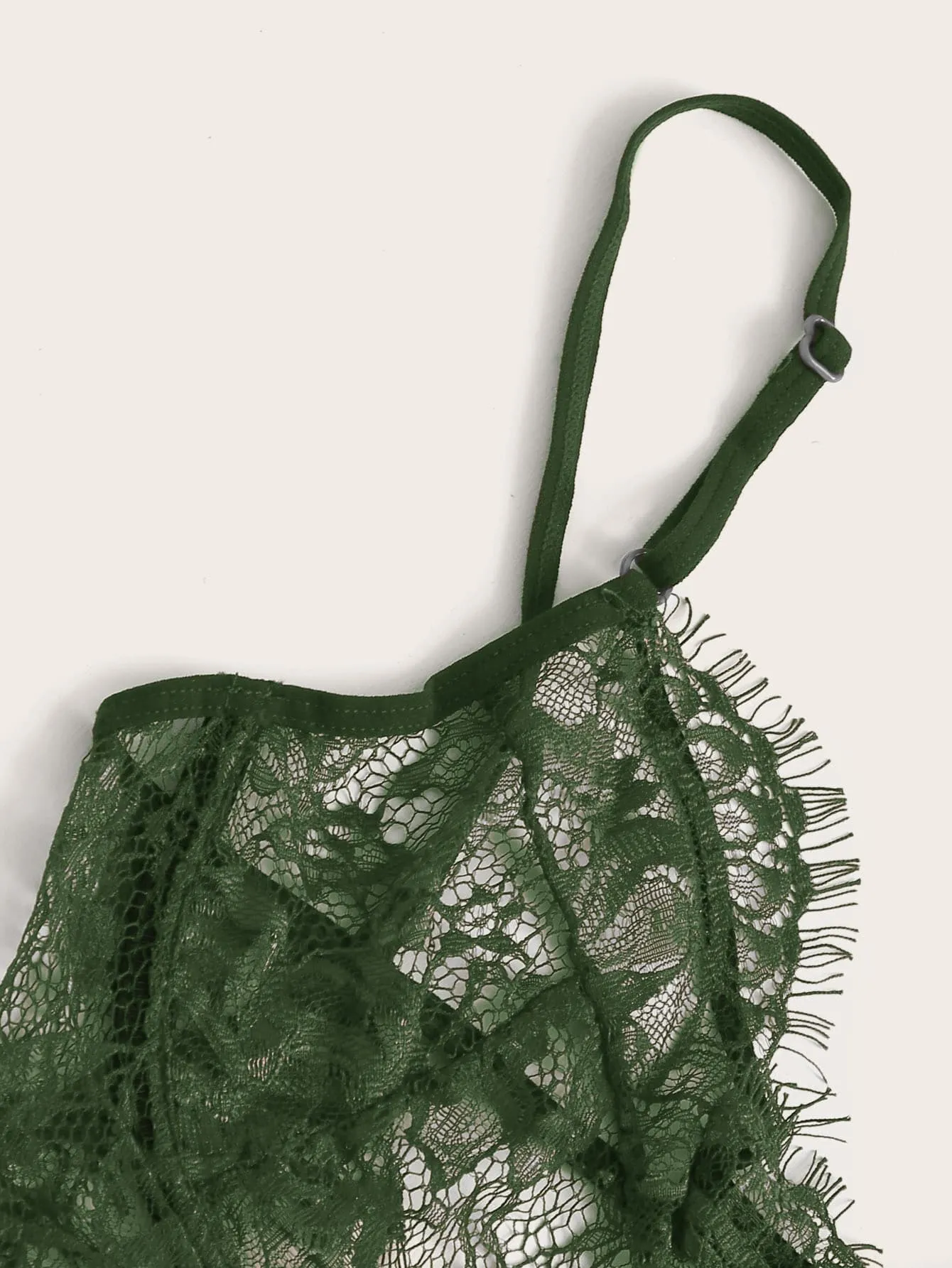 Nude And Earth Green Underwire Lingerie Set