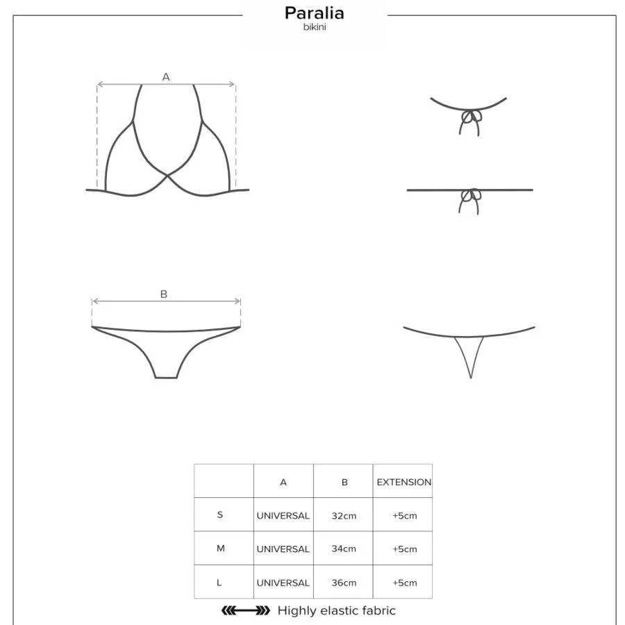 Obsessive - Paralia Swimwear - Black