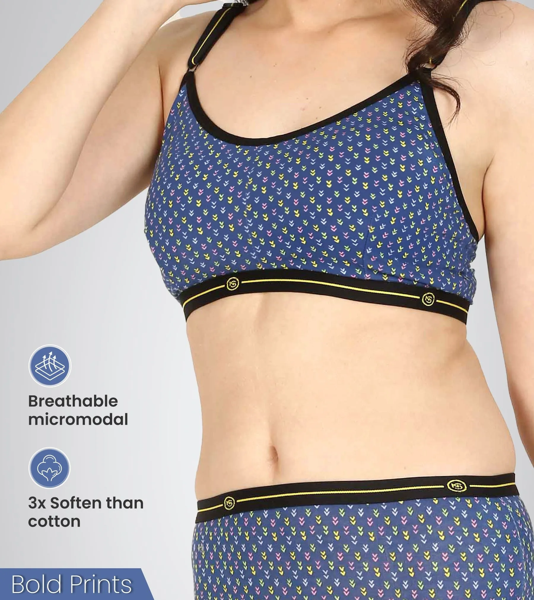 Ocean Arrow Micro Modal Bralette